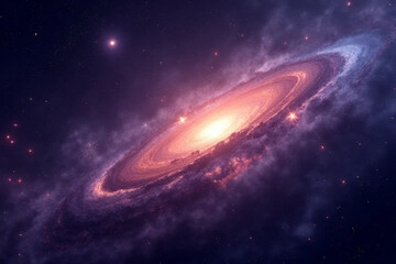 sun and galaxy