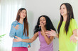 © SpaceOak - Multicultural Friends Singing Together.