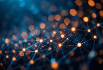 technology digital business background