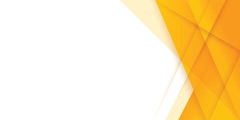 Poster - abstract yellow geometric triangle stripes Business template with space for banner presentation background