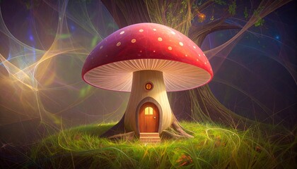 fantasy landscape with a fairy tale