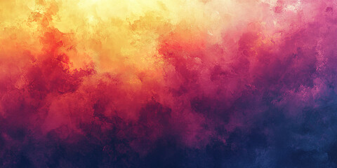 Poster - Vibrant abstract background with warm colors blending beautifully, evoking sense of calm