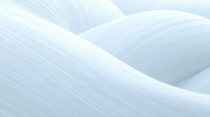 Poster - Abstract Soft Blue Waves Background with Subtle Texture and Lines