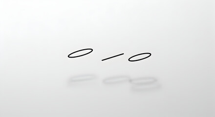Leinwandbilder - Abstract Arrangement Of Simple Geometric Shapes On Light Surface
