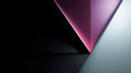 Fototapete - Smooth gradient background features a transition from deep black edges to bright cyan center, creating a minimal tech-inspired design with ample copy space
