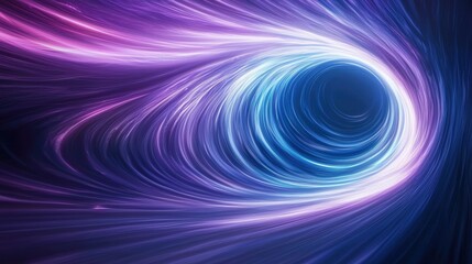 Wall Mural - neon futuristic portal multicolored neon portal swirling with energy, futuristic interior with glowi