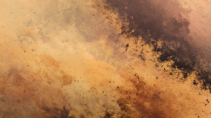 Poster - Abstract brown and black watercolor painting background texture design art illustration graphic design image