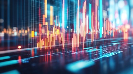 Poster - Dynamic stock market data visualization