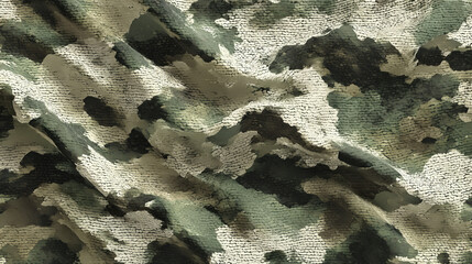 Poster - Buy camouflage fabric textile pattern background army military green texture material design surface print