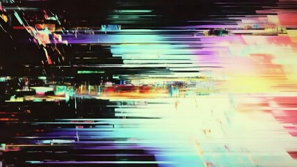 Abstract digital technology design with blue binary code lines creates a colorful and bright wallpaper texture