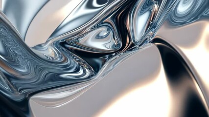 Poster - Mesmerizing fluid dynamics: abstract liquid art in motion
