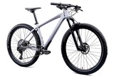 A PNG of a mountain bike, isolated on a diffrent collers or white background, representing adventure and outdoor sports.