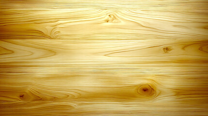 Poster - Smooth and clean pine wood surface ideal for background use in creative and rustic design projects : Generative AI