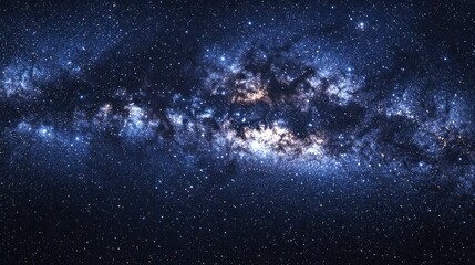 Wall Mural - Cosmic Tapestry Milky Way's brilliant array of distant stars
