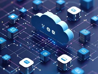Poster - Cloud Security and Infrastructure for Scalable Data Storage and Application Development