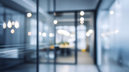 Dynamic office scene with blurred background modern workspace professional environment contemporary view