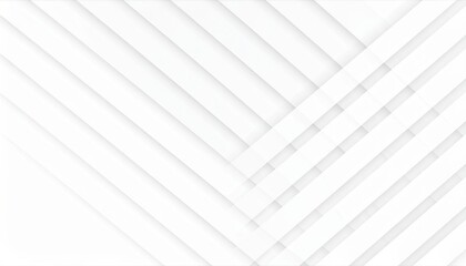 Poster - Abstract patterns in white artistic design digital art minimalist environment top-down view creative concept for visual appeal