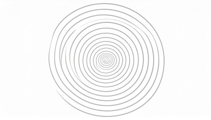 Poster - Hypnotic spiral animation digital art abstract designs online environment top-down view visual perception concept