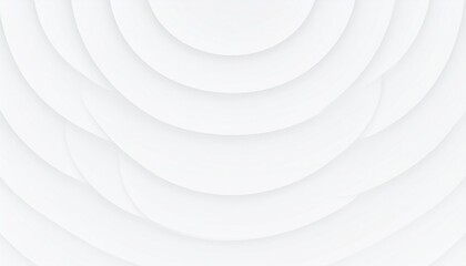 Poster - Calm waves of white patterns abstract art digital design minimalist environment aerial view modern aesthetics