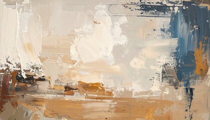 Poster - Abstract painting exploration art gallery visual art modern setting overhead view creative expression