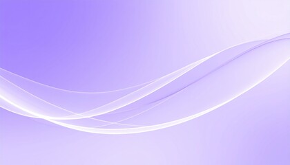 Poster - Flowing abstract waves in soft purple hue digital art modern environment artistic viewpoint ethereal concept