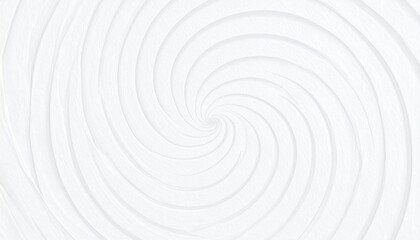 Poster - Swirling patterns in white surface abstract visual art studio setting minimalist design close-up view conceptual aesthetic