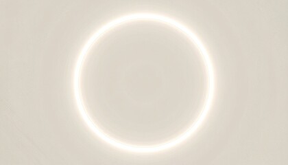 Poster - Ethereal light phenomenon abstract background digital artwork tranquil environment circular view spiritual concept
