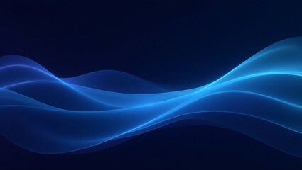 Poster - Abstract Gradient Background with Delicate Waves

