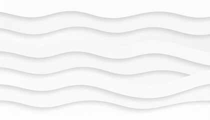 Poster - Flowing wave patterns abstract design digital art minimalistic environment top-down view fluid motion concept