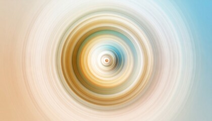 Poster - Spinning motion abstract art digital space visual design soft color palette aerial view conceptual creativity