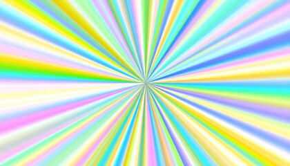 Poster - Vibrant color burst abstract art digital design bright environment dynamic perspective creative concept
