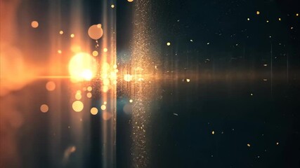Poster - Colorful abstract bokeh background creating a dreamy atmosphere with glowing lights and unique patterns, abstract bokeh background