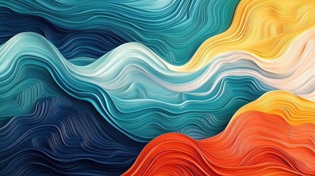 ink wave pull, chromatic ripple, background