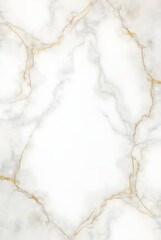 Poster - elegant background features a white marble texture with subtle gold sparkles