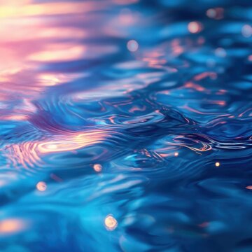 light thread rise, dreamy ripple, background