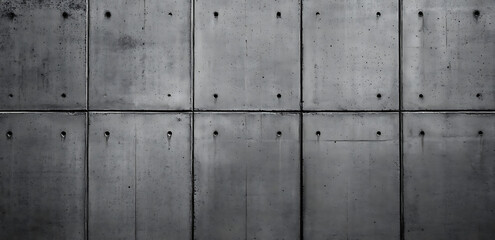 Poster - Dark gray concrete wall background with a grungy texture for design and decoration, a digital backdrop.