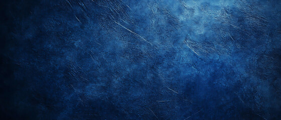 Poster - Dark blue background with a grainy texture, in a navy blue color.