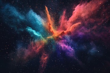 cosmic nebula explosion