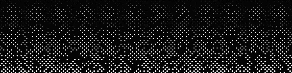 Poster - Wide repeating abstract dot pattern background design