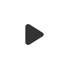 Poster - Play icon. Multimedia symbol modern, simple, vector, icon for website design, mobile app, ui. Vector Illustration