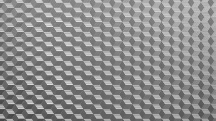 Leinwandbilder - background is a grey and white patterned surface with lots of squares. The squares are of different sizes and arranged in such a way that they create a sense of depth and texture. The scene is modern.