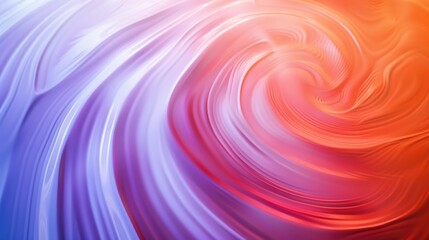 Poster - Abstract flowing light waves in orange and purple tones. Digital artwork of purple and orange swirling background. with watercolor texture. Background image of Digital art for modern and fluid. AIG51.