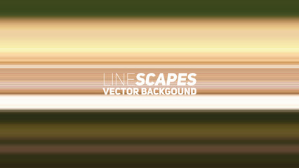 Poster - LineScapes Gradient Background. Minimal Gradient Stripes.