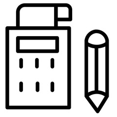Poster - Accounting Bill Budget Line Icon