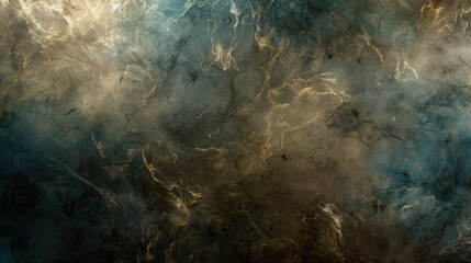 Poster - Abstract colorful swirled patterns with metallic sheen. Digital art for vibrant and creative design. Background image of gradient colorful swirling color at wall texture. Artistic background. AIG51.