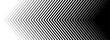 © vika_k - Black line arrow background. Repeating triangle gradation pattern backdrop. Fading halftone stripe gradient texture. Thin to thick speed line concept for overlay, poster, print, cover, banner. Vector