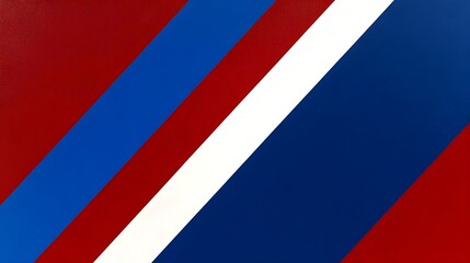 Poster - Dynamic color stripes design modern art gallery digital artwork minimalist environment side view contemporary concept