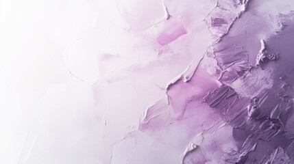 Leinwandbilder - Abstract white background featuring a delicate palette of purples and pinks, creating a textured and visually appealing surface