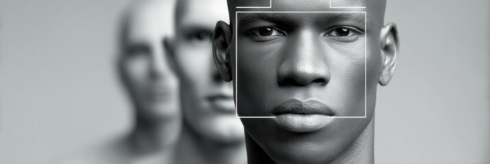 Poster - Cutting-Edge Digital Identity Verification AI-Powered Biometric Facial Recognition Technology Transforming Security Surveillance and Personal Authentication Paradigms