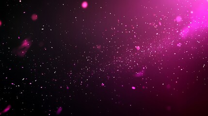 Wall Mural - Abstract Pink Particles